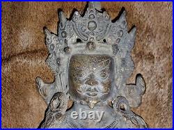 10 X 8 Tibet Buddhism Bronze/brass Jambhala Buddha God Of Wealth Statue 7.6 Lb