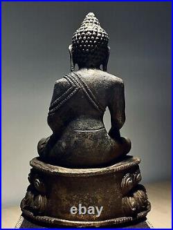 19th-century Tibetan Antique Tsongkhapa Sculpture from U. S. Personal collection