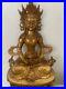 Antique Meditating Buddha Statue Crafts Buddhism Sculpture Collection Buddhist