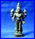 Antique Solid Cast Bronzed Brass DURGA KI Hindu Goddess Vishnu Statue Figurine