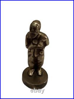 Antique Statue of Old Man Figurine (Brass or Bronze)