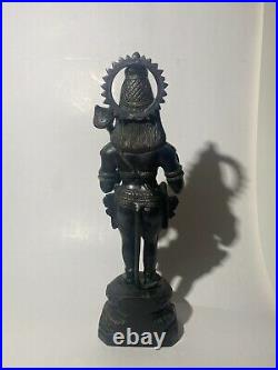 Asian bronze brass Hanuman figure statue monkey man God Hindu Hinduism Shiva