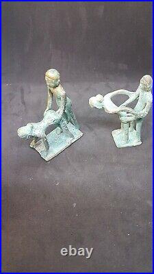 Bronze /brass Asian Erotic Miniature Statues
