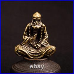 Buddha Statue Bronze Brass Novel Small Ornament Home Decor Desk Top