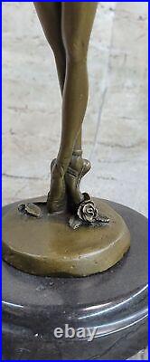 European Made Folk Culture Handmade Bronze Brass Ballerina Sculpture Figure Sale