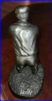 Golfer Bronze. Brass Statue Figure Sculpture Puttting Golfer 8 Vintage