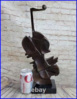 Heavy Brass Bronze Metal Cello Music Figure Figurine Statue Ornament By Dali
