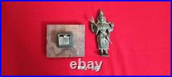 Hindu Lord Shiva Antique Vintage Brass Bronze Sculpture Idol Statue Figurine F38