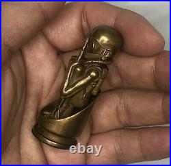 Mini Classic Bronze H. R. Giger Bullet Baby Statue Home Decor EDC Toy Nice Gift