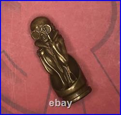 Mini Classic Bronze H. R. Giger Bullet Baby Statue Home Decor EDC Toy Nice Gift