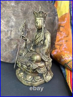 Old Tibetan Bronze / Brass Buddha. Beautiful collection and display piece