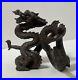 Oriental Chinese Dragon Bronze / Brass Ornate Detail Sculpture
