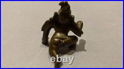 Three Charming 19thC Indian Bronze / Brass Baby Bala Krishna Hindu Figures