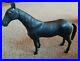 Vintage Heavy Brass/Bronze Horse Statue Vintage Standing Figurine 14 x 11.5